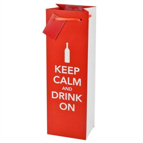 Keep Calm Wine Bag