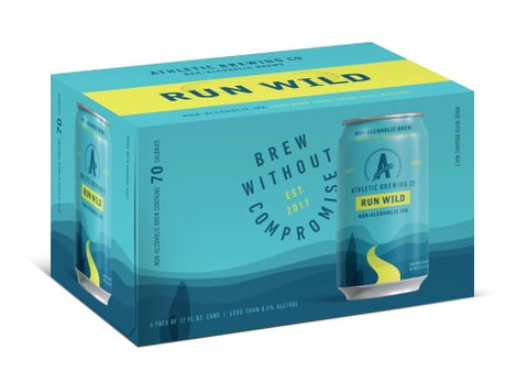 Athletic Brewing - Run Wild N/A IPA 6-pack