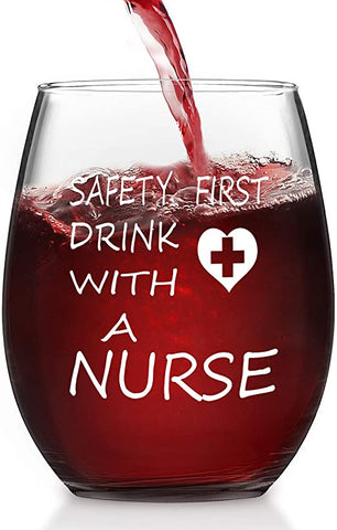 Buy a nurse a drink: 1 GLASS