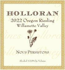 Holloran - Riesling 'Nous Persistons' 2022