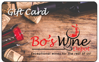 Bo's Wine Depot Gift Card ONLINE STORE ONLY
