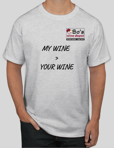 My wine > Your wine T-Shirt